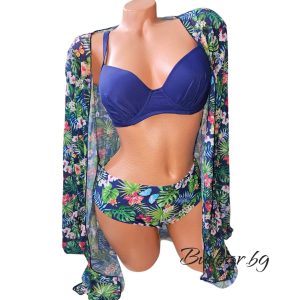 Бански  костюм от три части , чашка В/С,код Н7509
