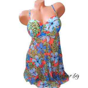 Бански костюм "Танкини", чашка С код Н7507-2