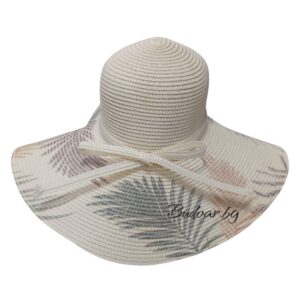 Дамска шапка с широка периферия арт.Р089