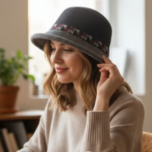 елегантна дамска шапка , код М0057