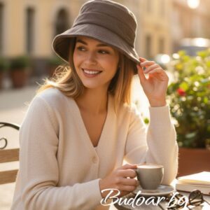 дамска шапка "бохо стил", код М0049