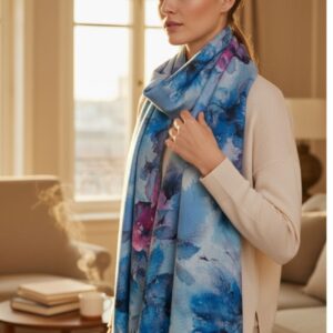 кашмирен шал " цветя" , код М0153 -2