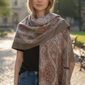 кашмирен шал "златен акцент" , код М0503-4