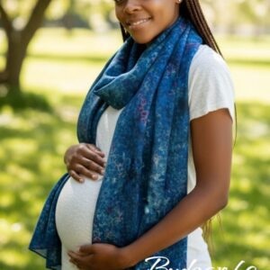 памучен дамски шал ,код М7097-3