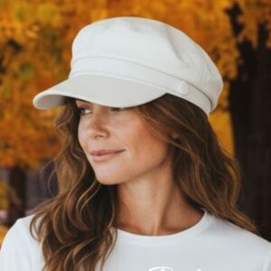 дамски каскет от естествена кожа, код М0065