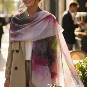 памучен дамски шал ,код М029108 -2