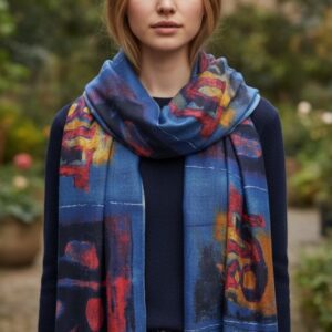 памучен дамски шал ,код М0020