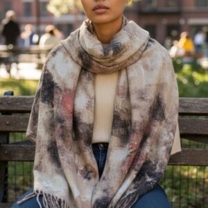 кашмирен шал "златен акцент" , код М0613-4