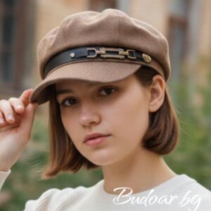 дамски каскет "брошка", код М0072