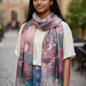 кашмирен шал "златен акцент" , код М0613-1