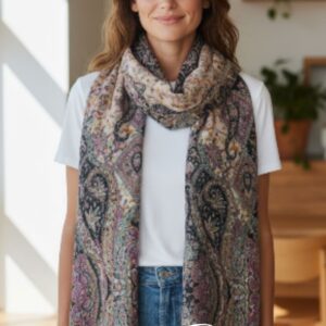 кашмирен шал "златен акцент" , код М0503-3