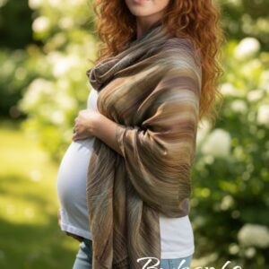 памучен дамски шал ,код М7098 -1