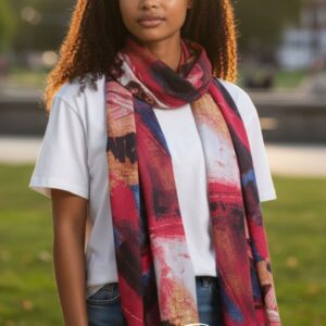 памучен дамски шал ,код М0024