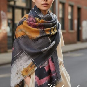 памучен дамски шал ,код М0021