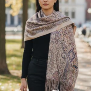 кашмирен шал "златен акцент" , код М0503-2