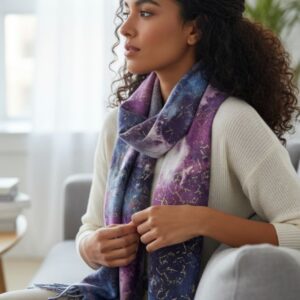 кашмирен шал "златен акцент" , код М0613-2