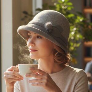 елегантна дамска шапка , код М0055