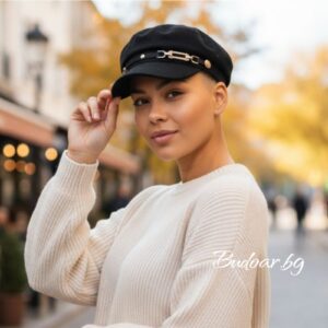 дамски каскет "брошка", код М0074