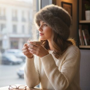 шапка дълъг косъм арт.328 -5