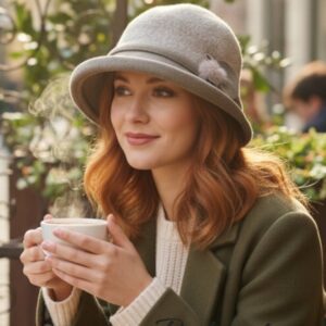 елегантна дамска шапка , код М0054 -2