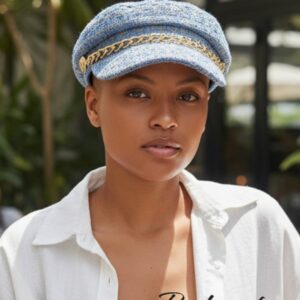 елегантен дамски каскет пролет 26 , код М1004