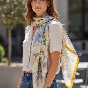 дамски шал пролет-лято 26 , код М6025-3