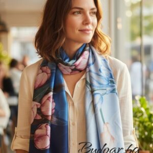 дамски шал пролет-лято 26 , код М6025 -2